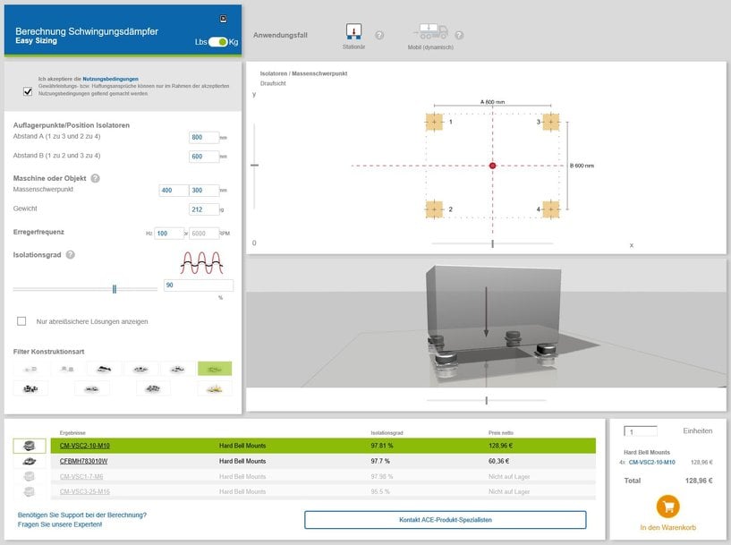 Schlankmacher in Planung und Konstruktion: Kostenlose Online-Tools von ACE in der Praxis